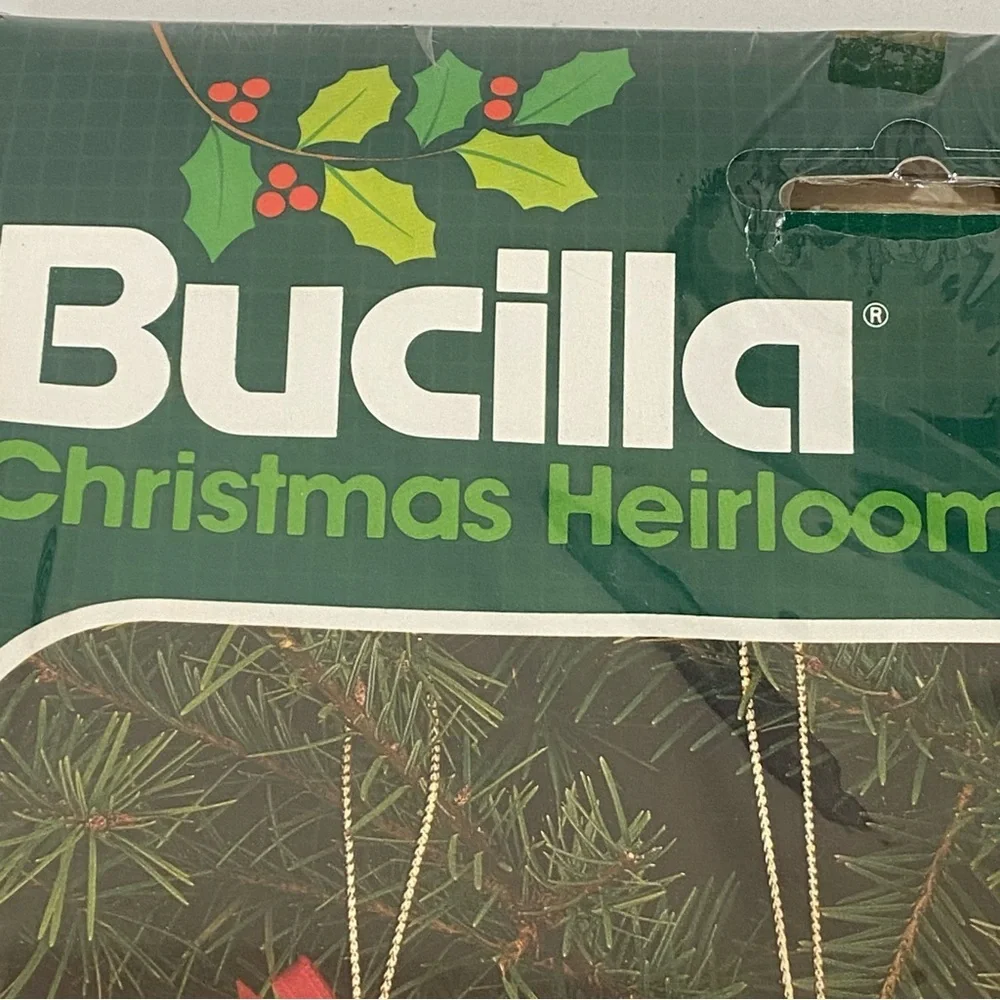 Bucilla Christmas Heirloom Kit 48786 Jeweled Stitchery Ornaments Mini Figures